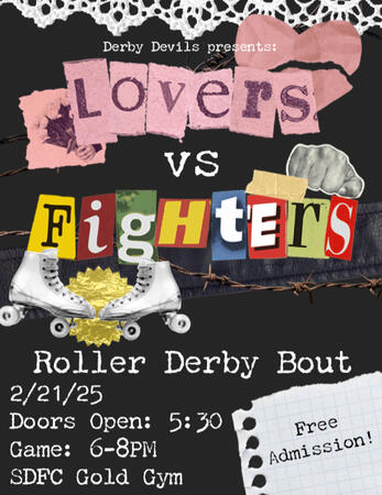 Lovers vs. Fighters Feb 2025 Flyer